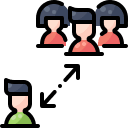 Icono niños sociales