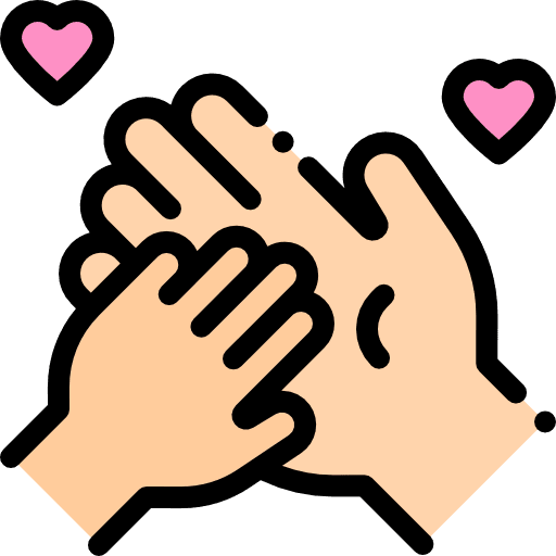 Icono de mama con su hija, union familiar