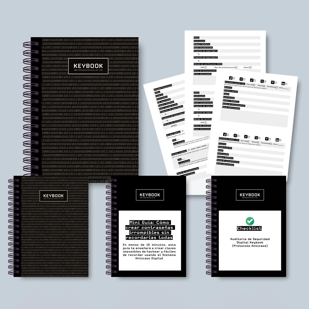 Keybook: libreta para guardar contraseñas